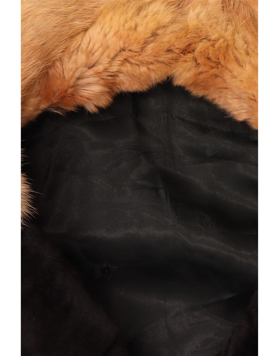 VINTAGE ženska jakna od umjetnog krzna UK 14 srednje crna