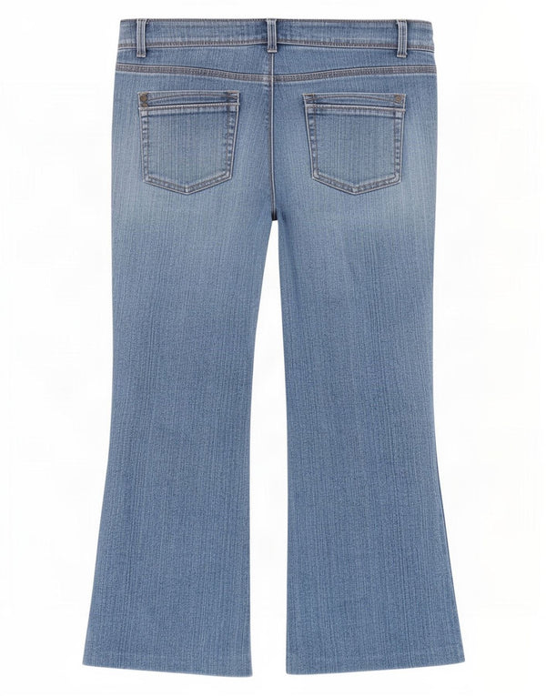 M&Co Ženske traperice Bootcut UK 16 Large W34 L26 Plavi pamuk