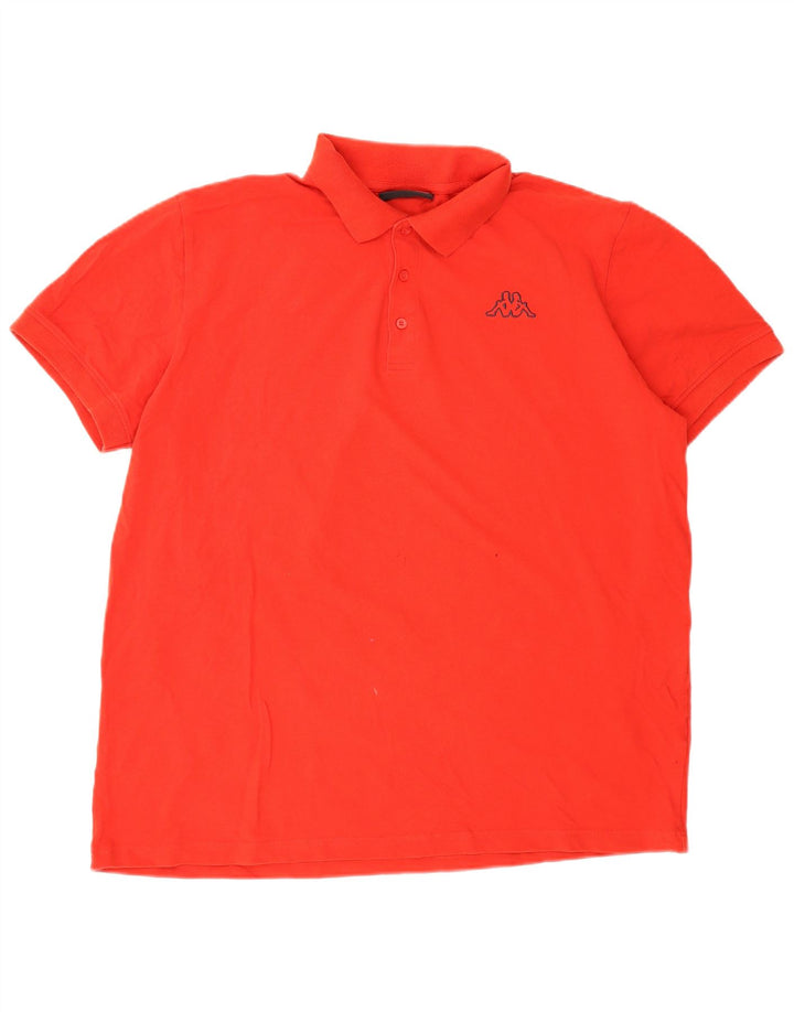 KAPPA muška polo majica 2XL crveni pamuk