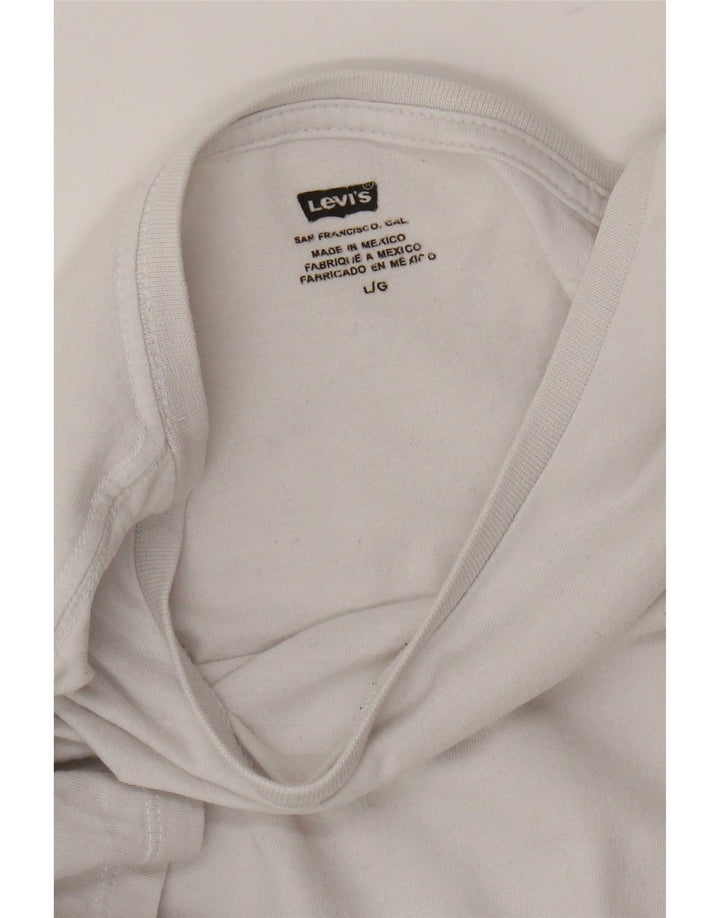 Levi's ženska majica kratkih rukava UK 16 velika bijela