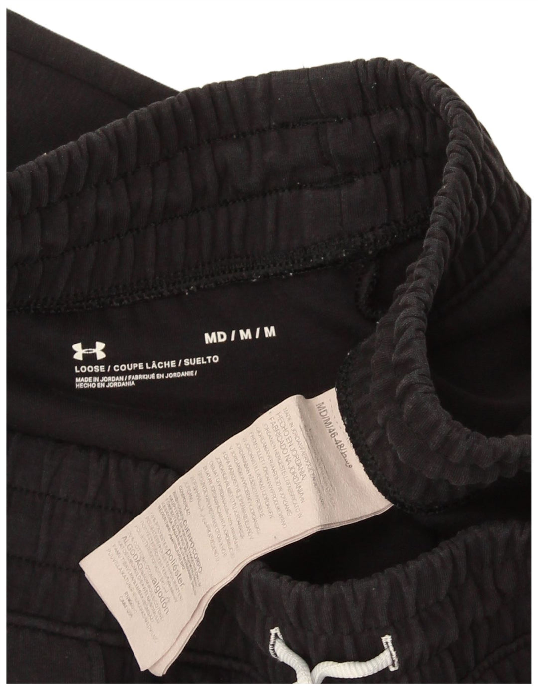 Under Armour muške kratke hlače od srednje crnog pamuka