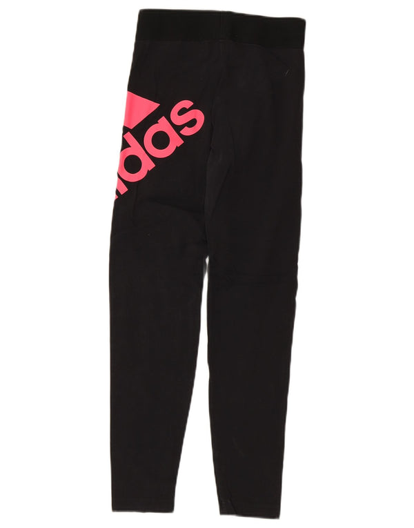 Adidas tajice za djevojčice, 11-12 godina, crni pamuk