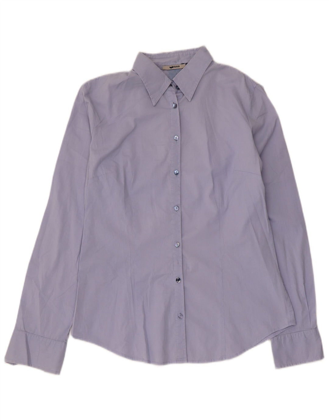 Gas ženska košulja UK 14 srednje plavi pamuk