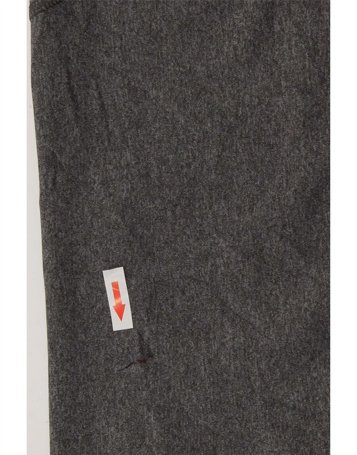 Under Armour ženske Capri tajice UK 14 veliki sivi geometrijski poliester