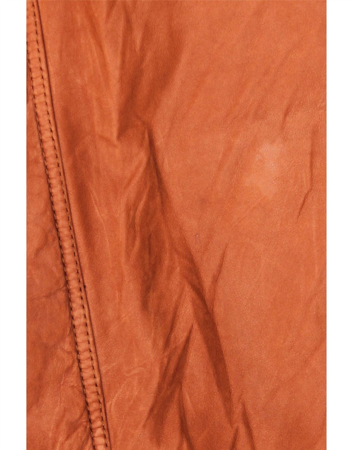 Dibi muška kožna jakna UK 42 XL smeđa koža