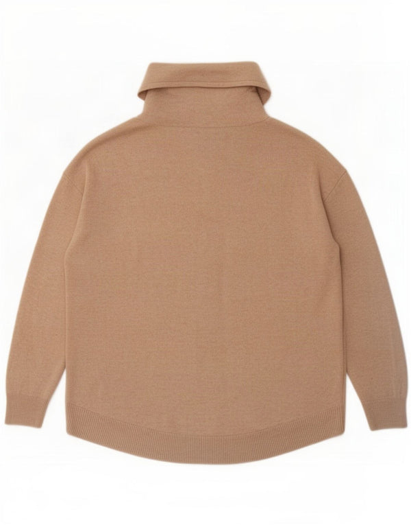 Massimo Dutti ženski pulover s velikim ovratnikom UK 10 Small Beige