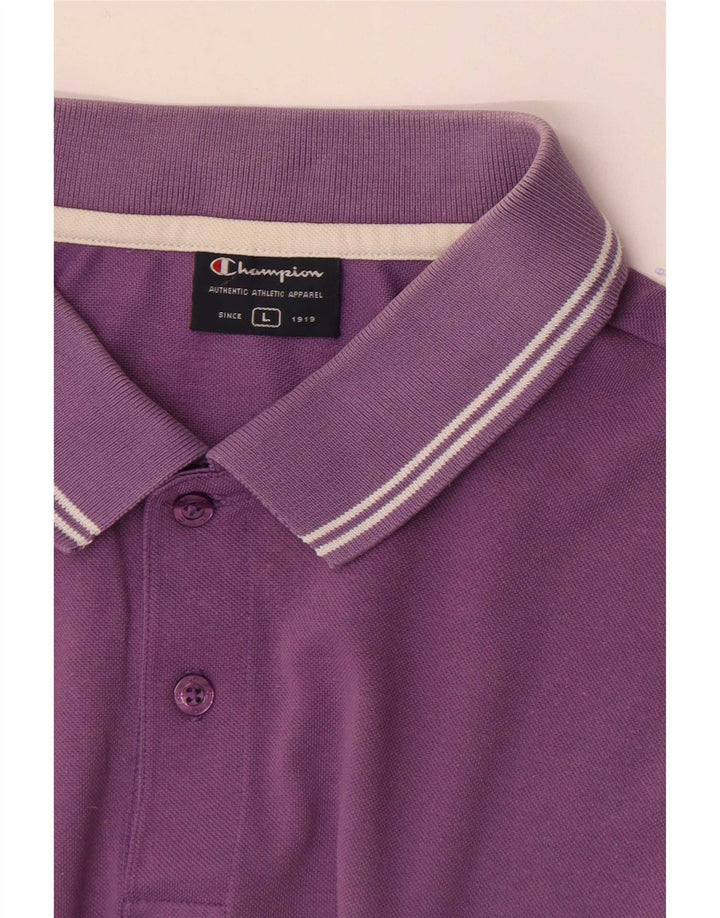 Champion muška polo majica velika ljubičasta