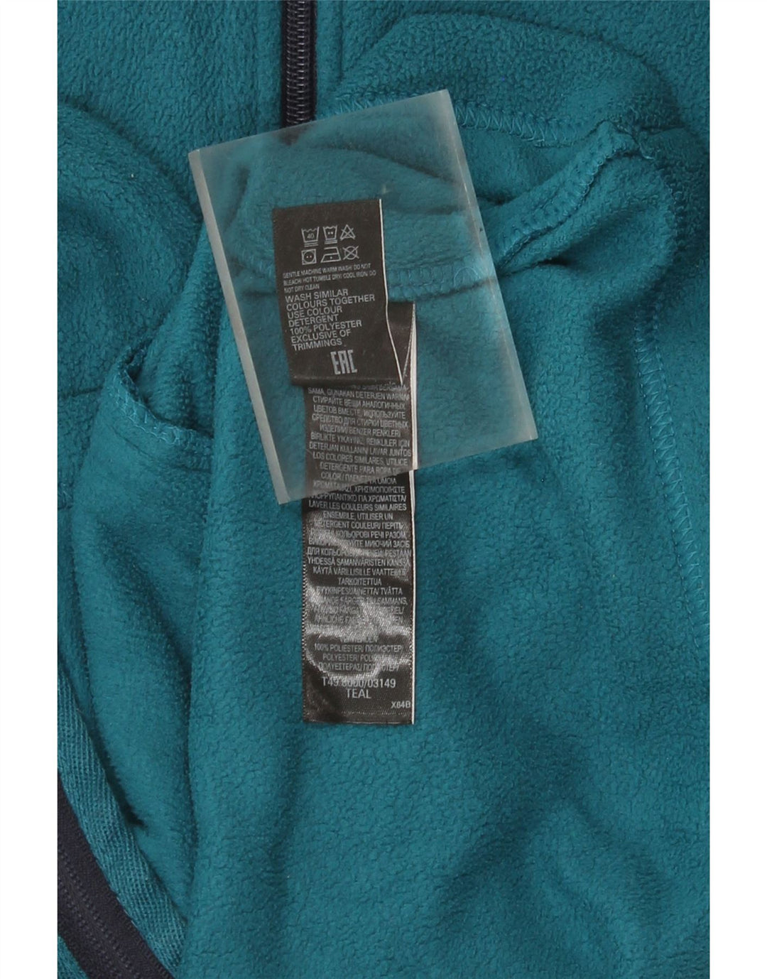 Marks & Spencer ženska jakna od flisa UK 14 veliki plavi poliester