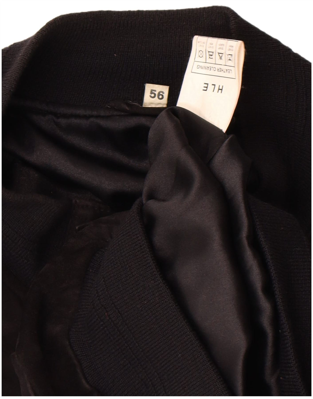 VINTAGE muška bomber jakna od brušene kože IT 56 3XL crna koža