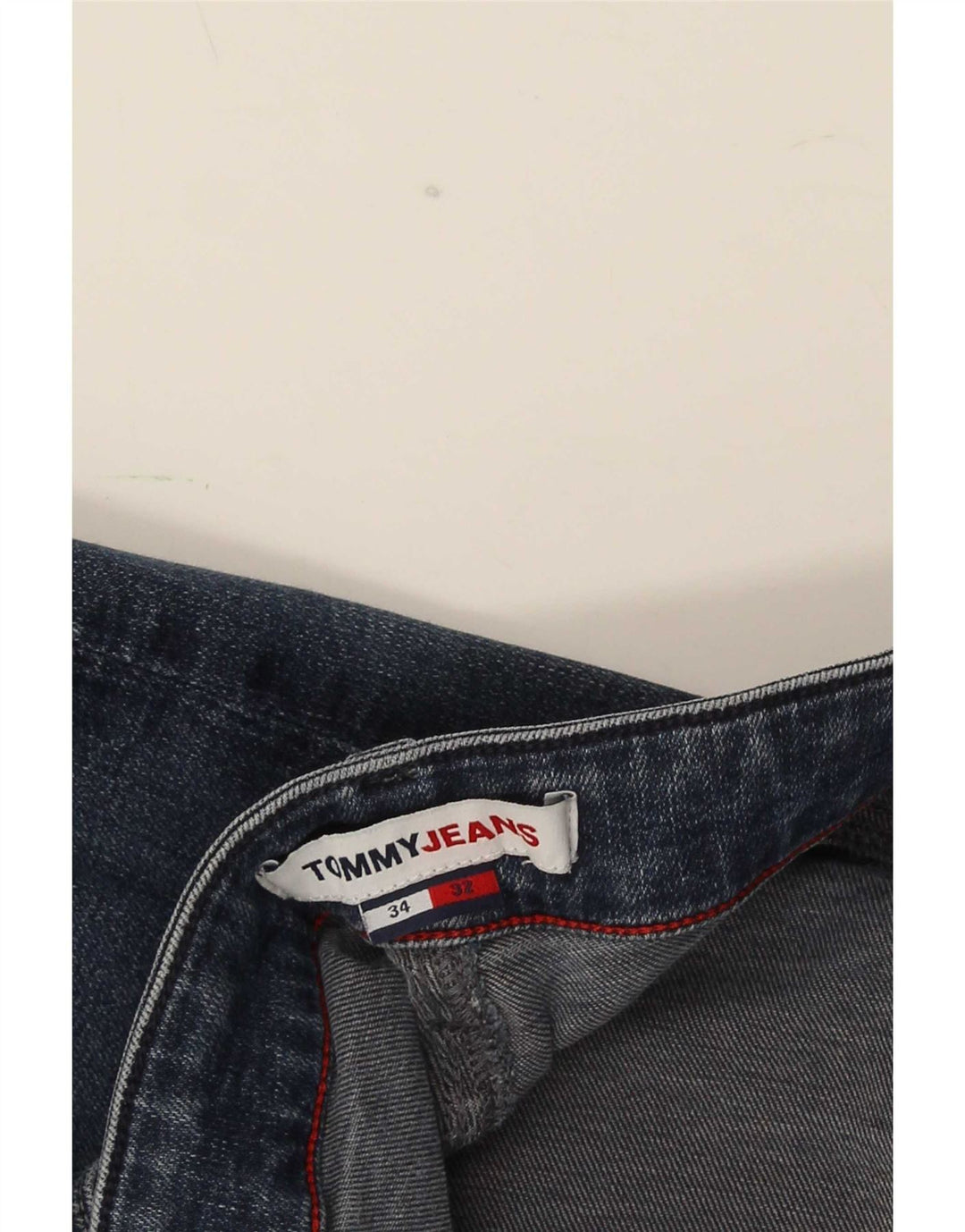 Tommy Hilfiger muške uske traperice W34 L32 tamnoplave