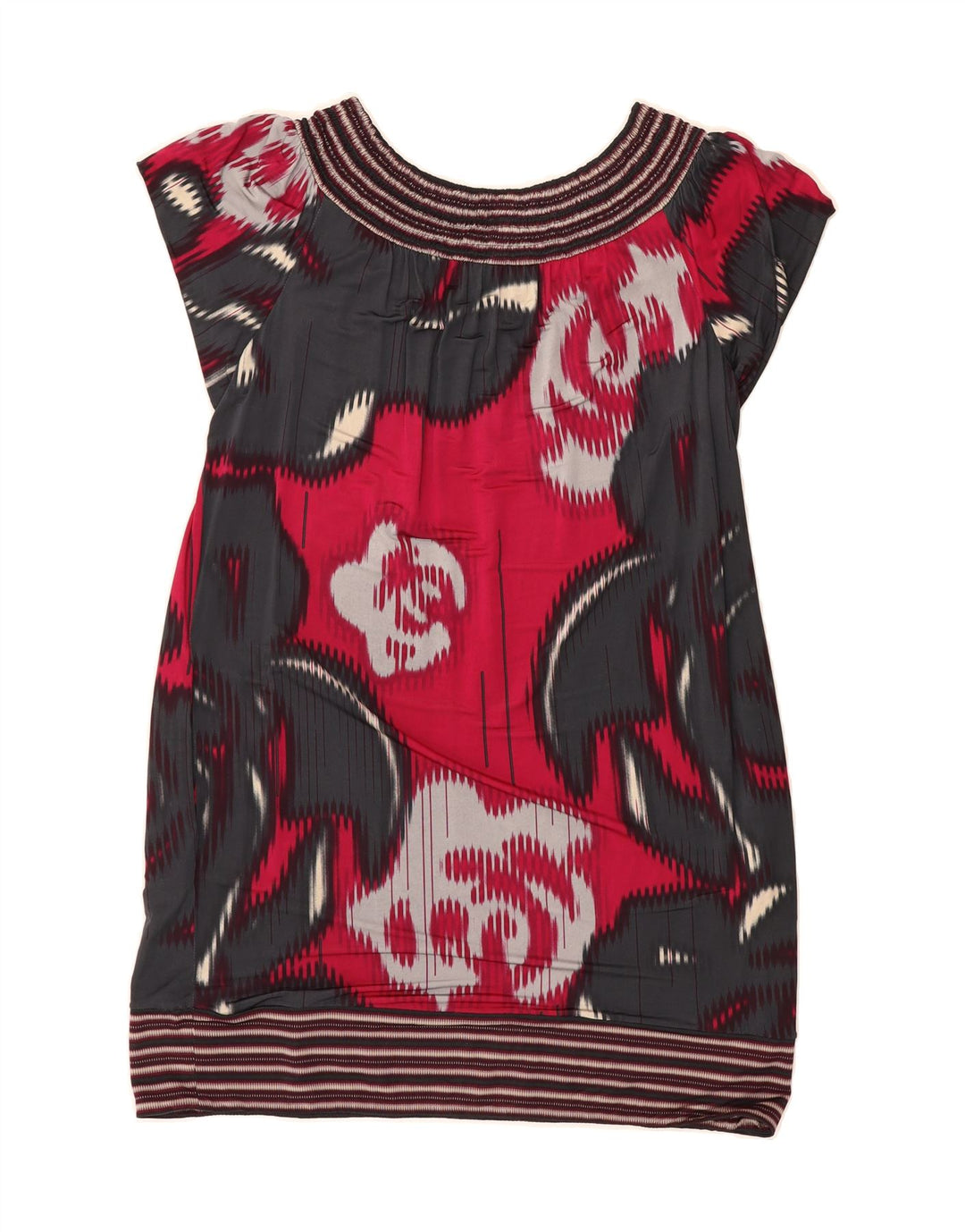 BCBGMAXAZRIA Womens Tunic Dress UK 14 Medium Red Colourblock Vintage BCBGMAXAZRIA and Second-Hand BCBGMAXAZRIA from Messina Hembry 