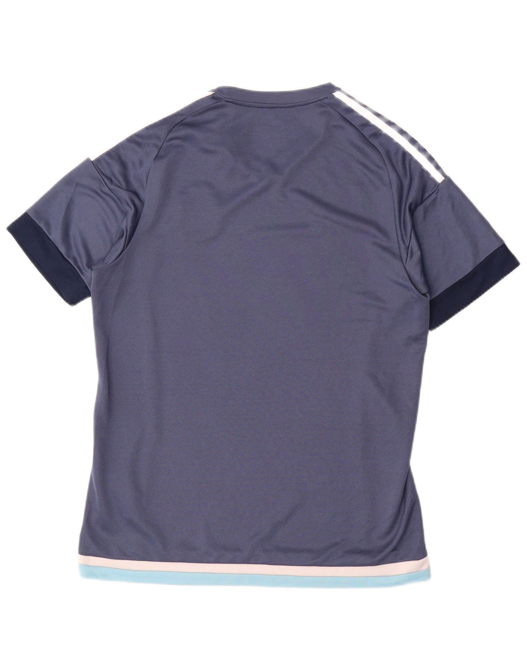 Adidas muška Climalite majica kratkih rukava Medium tamnoplavi Colourblock Poliester