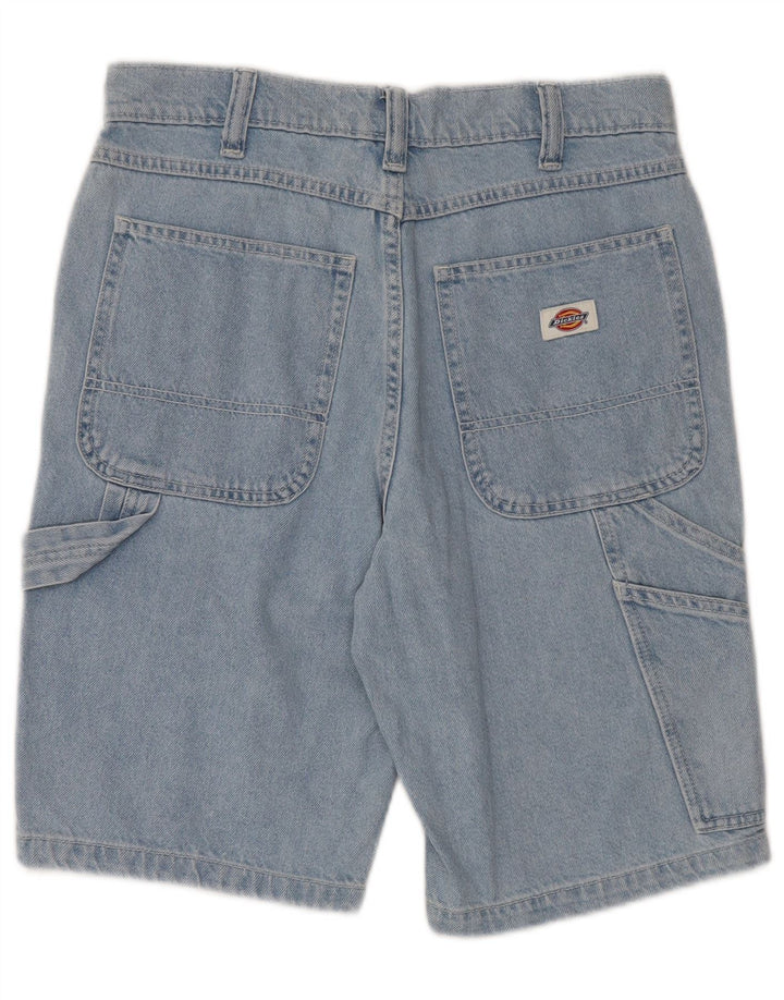 DICKIES Muške Cargo traper kratke hlače W28 Mali plavi pamuk