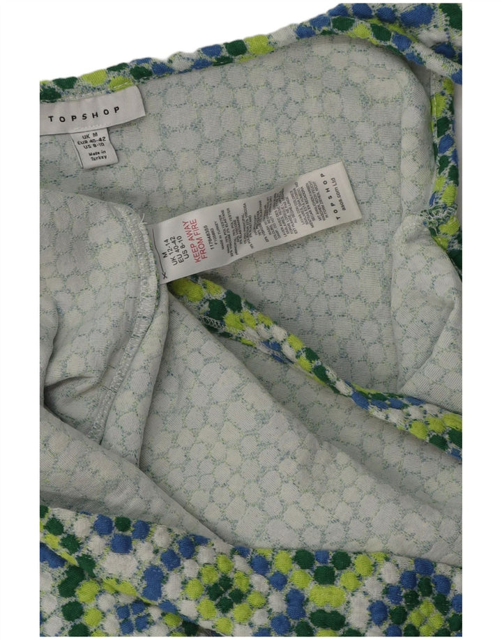 Topshop ženski sarafan UK 12 srednje raznobojni ikat poliester