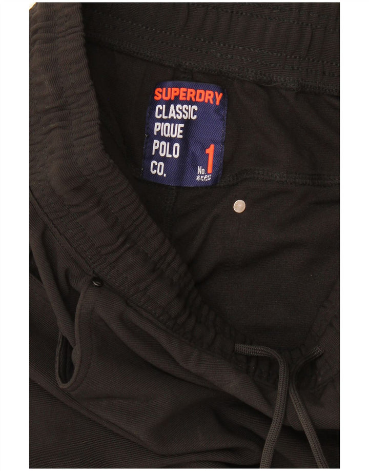 Superdry muške trenirke srednje crne