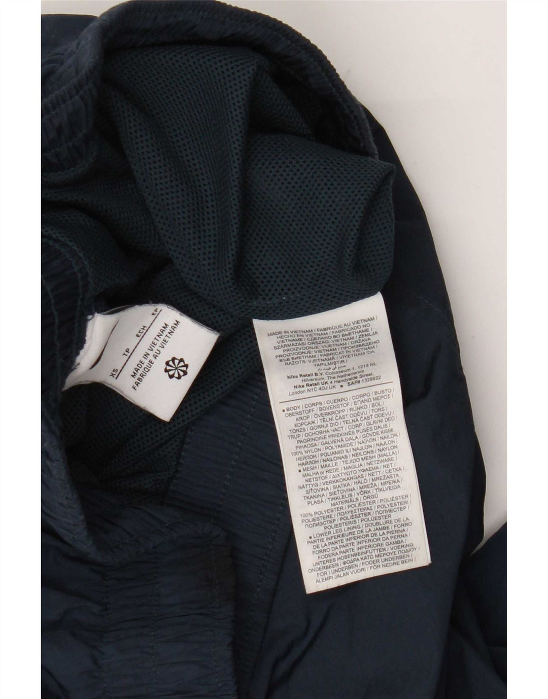 Nike muške trenirke hlače Joggers XS tamnoplavi poliester
