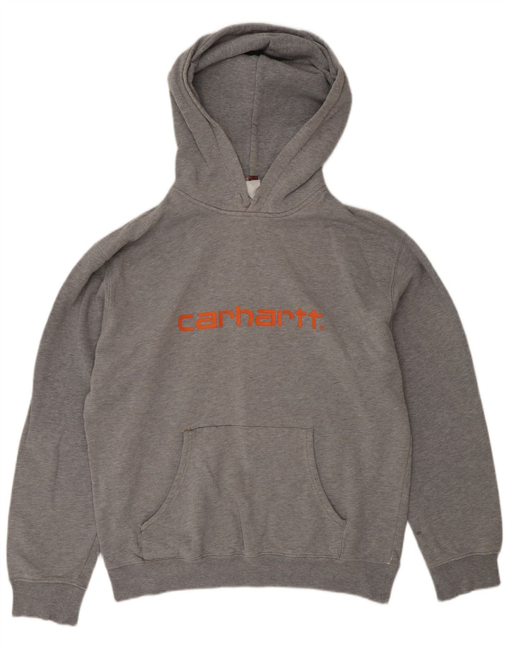 Carhartt muška majica s kapuljačom s kapuljačom, velika siva