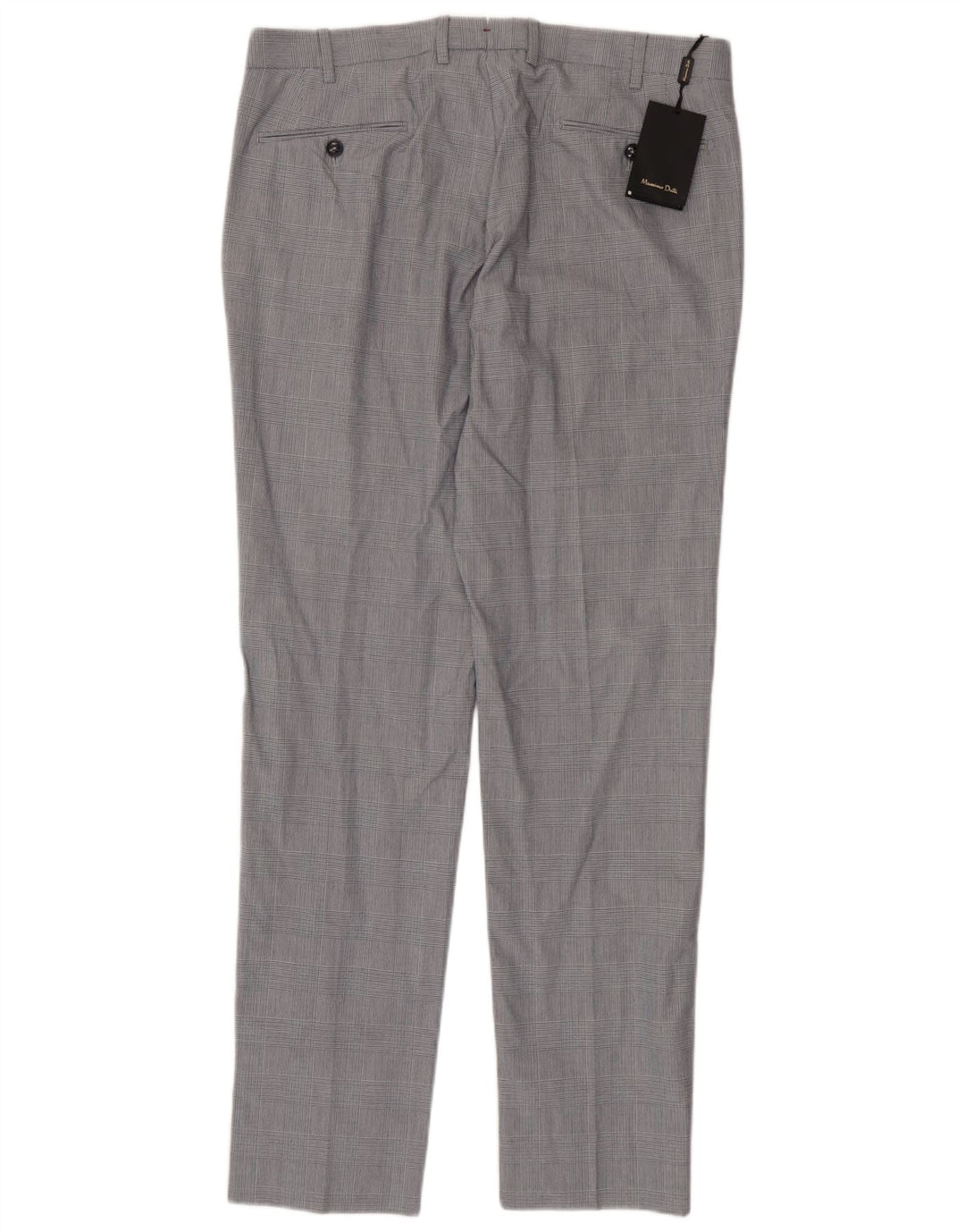 Massimo Dutti Muške uske hlače EU 44 Large W34 L33 Siva Houndstooth