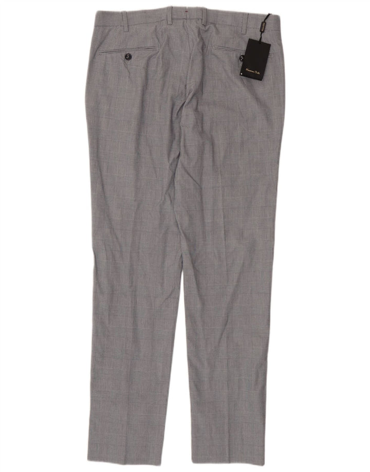Massimo Dutti Muške uske hlače EU 44 Large W34 L33 Siva Houndstooth