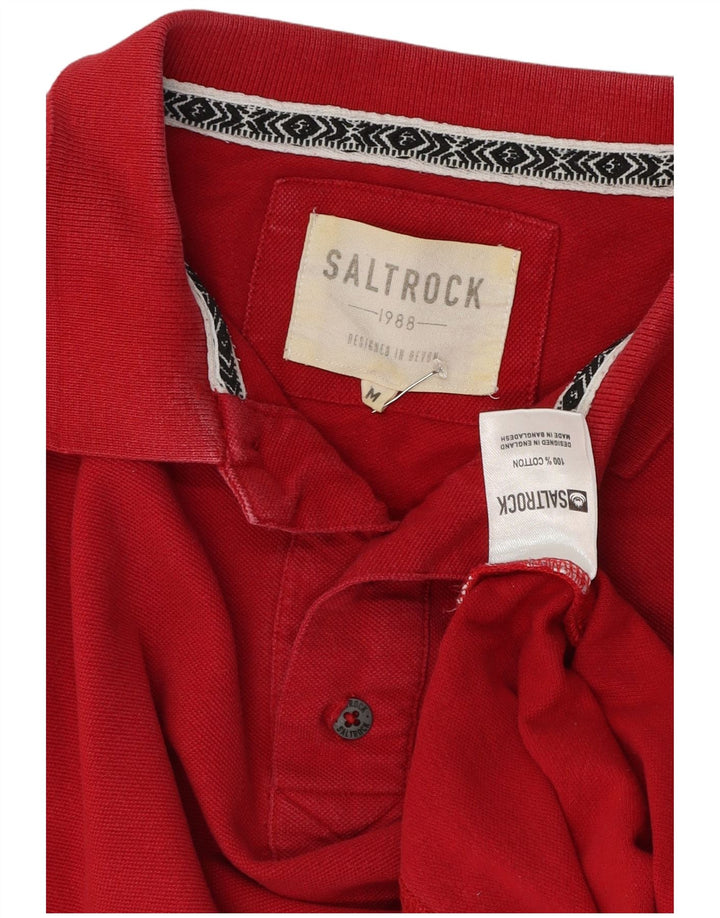 Saltrock muška polo majica srednje crvene boje od pamuka