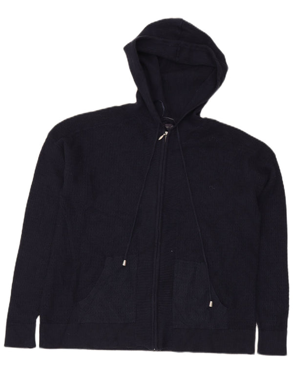 MARKS & SPENCER Ženska vesta s kardiganom širokog kroja UK 14 srednje tamnoplava