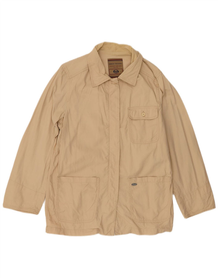 Sergio Tacchini ženska pomoćna jakna UK 14 srednje bež pamuk