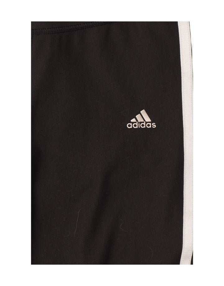 ADIDAS Womens Climalite Capri Leggings UK 4 XS  Black Polyester Vintage Adidas and Second-Hand Adidas from Messina Hembry 