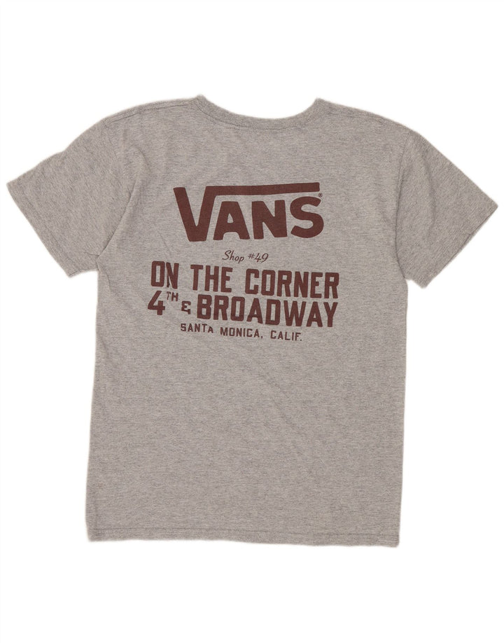 VANS Ženska majica kratkih rukava s grafičkim motivima UK 10 Small Grey Cotton