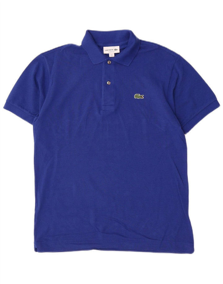 Lacoste muška polo majica klasičnog kroja veličina 3 mala plava