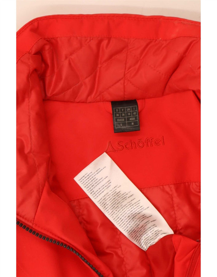 Schoffel ženska bomber jakna UK 10 mali crveni poliester