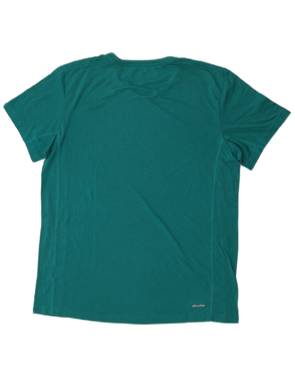 Adidas muška majica Climalite Top XL plavi poliester