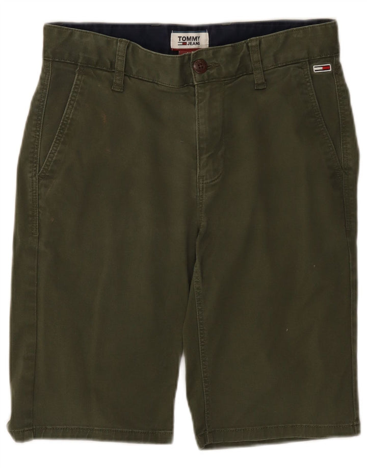 TOMMY HILFIGER Ženske chino kratke hlače W28, srednji kaki pamuk