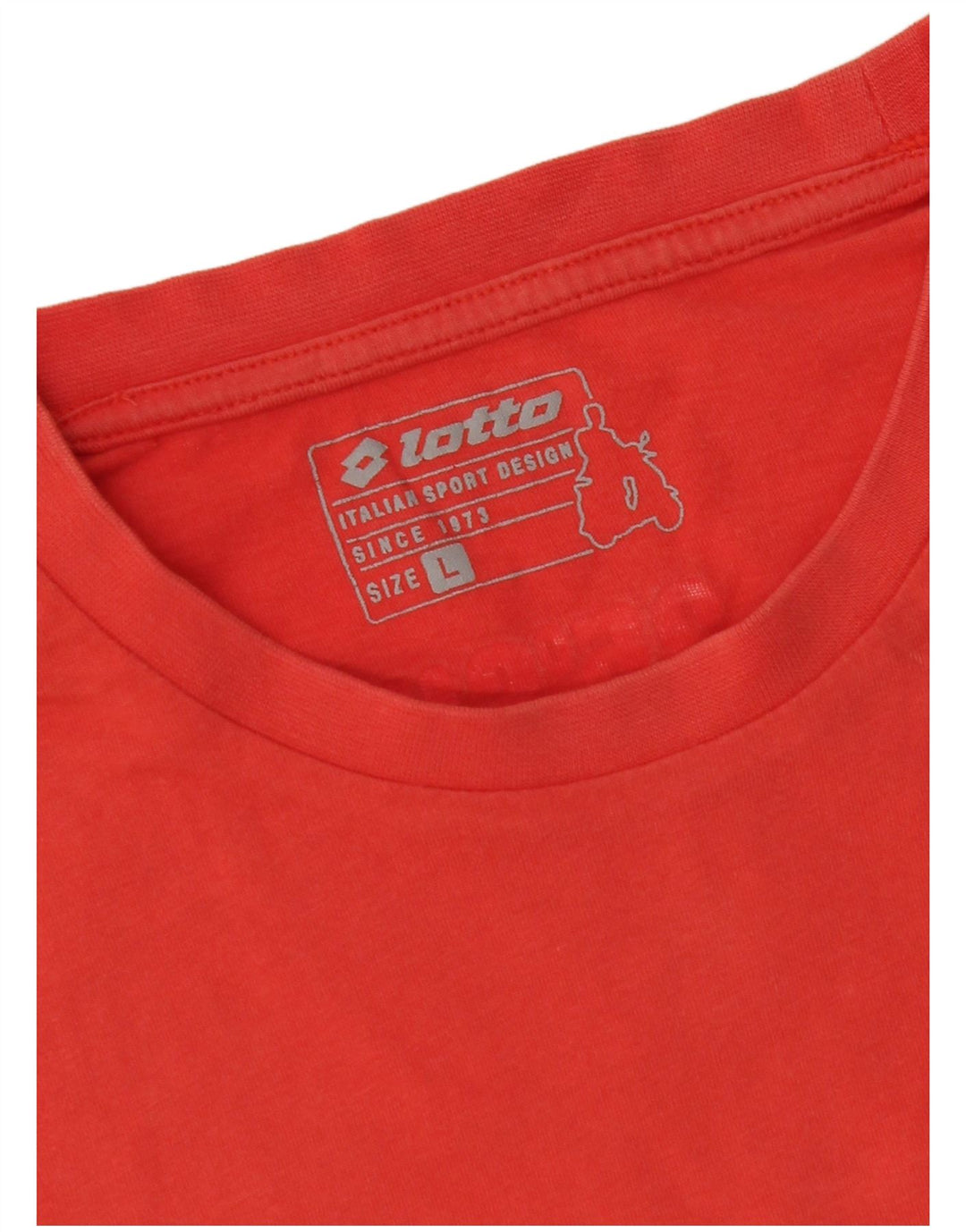 LOTTO Mens Graphic T-Shirt Top Large Red