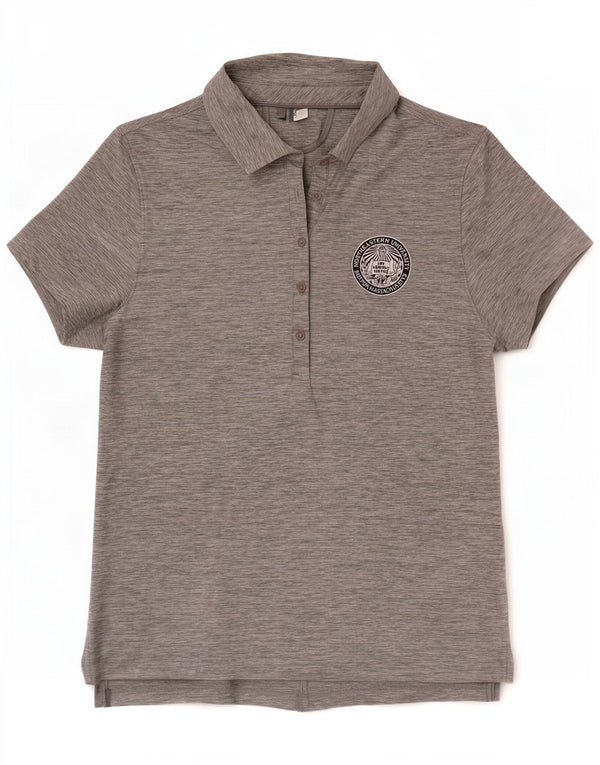 Under Armour ženska polo majica Heat Gear UK 14 Veliki sivi flekasti poliester