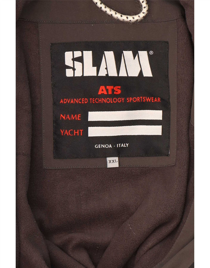 Muška bomber jakna Slam UK 44 2XL bež najlon