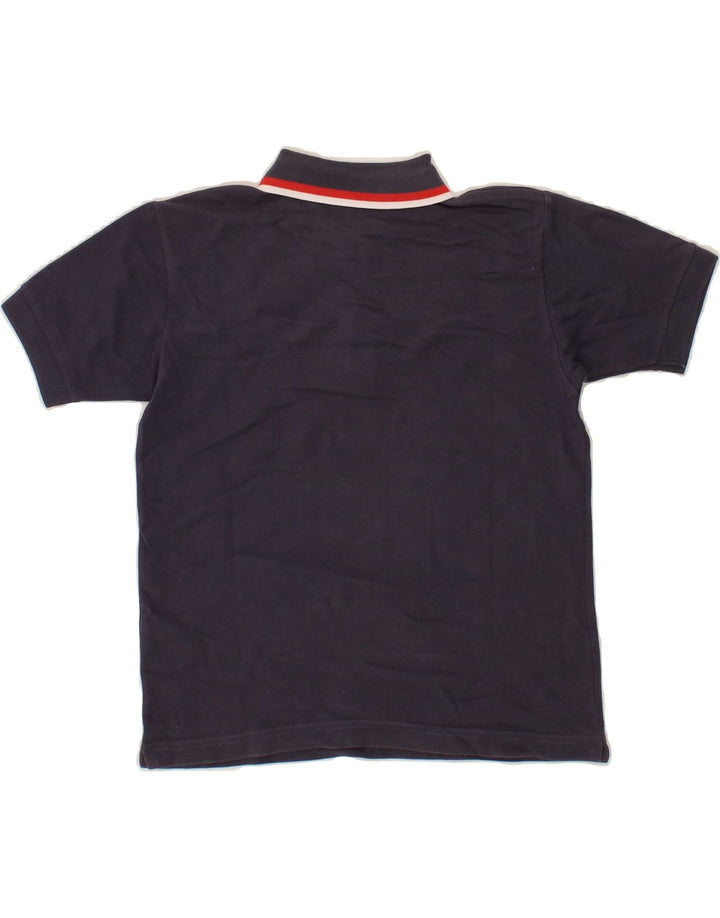 INVICTA Boys Polo Shirt 9-10 Years Navy Blue Cotton Vintage Invicta and Second-Hand Invicta from Messina Hembry 