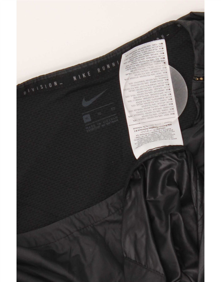 Nike ženski gornji dio trenirke za trčanje UK 18 XL crni poliester