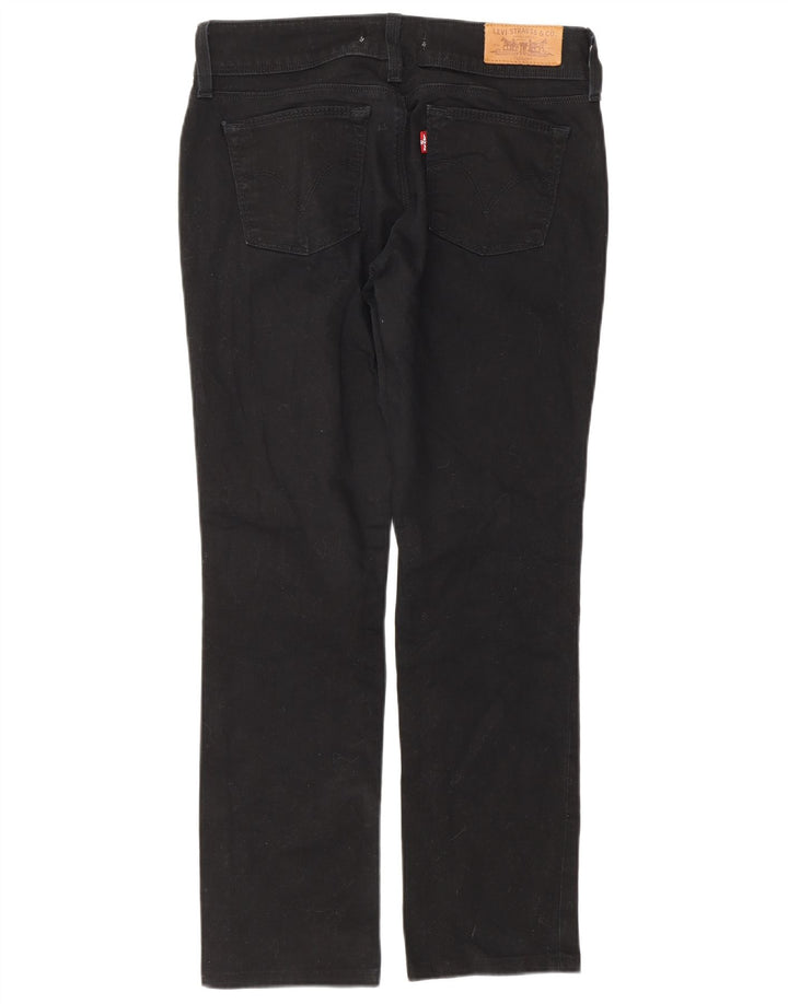 Levi's ženske 571 uske traperice W28 L27 crne