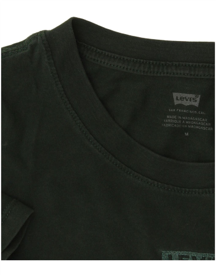 Levi's ženska majica kratkih rukava UK 14 Srednje zelena
