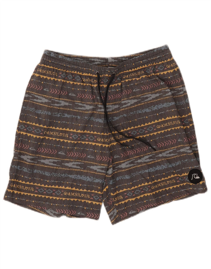 Quiksilver muške kratke hlače za plivanje male raznobojne pruge od poliestera