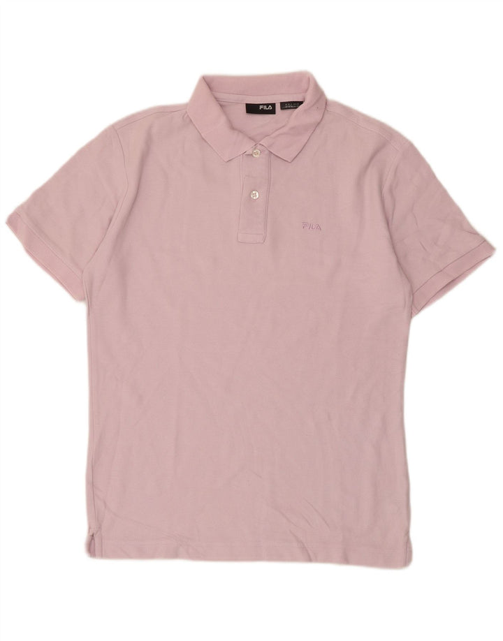 Fila muška polo majica mala ljubičasta pamuk