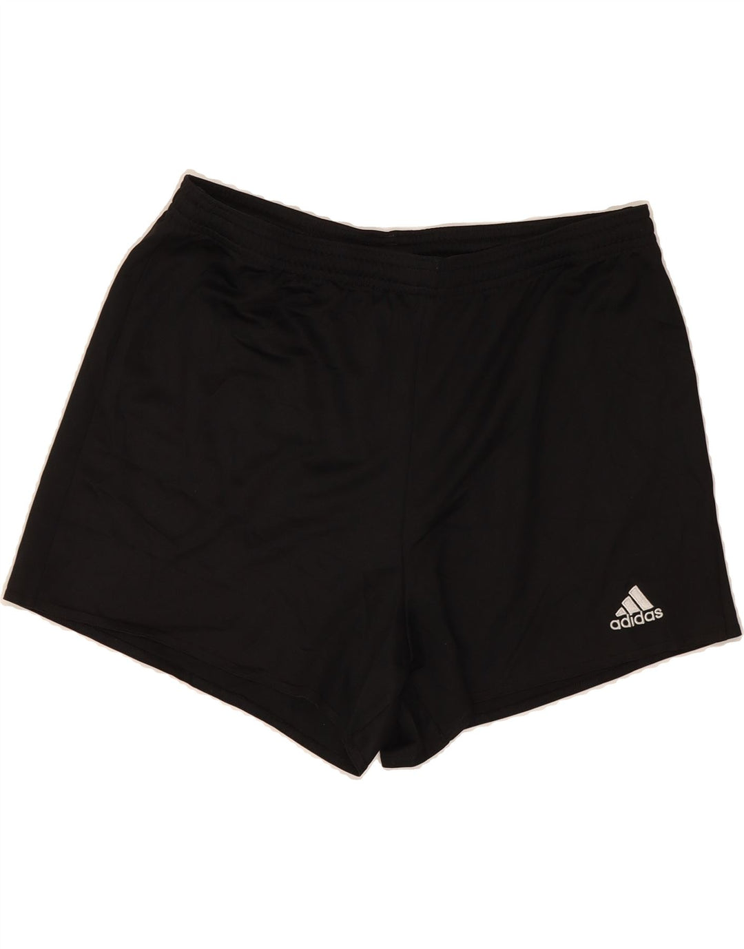 ADIDAS Womens Sport Shorts UK 12/14 Medium  Black Polyester Vintage Adidas and Second-Hand Adidas from Messina Hembry 