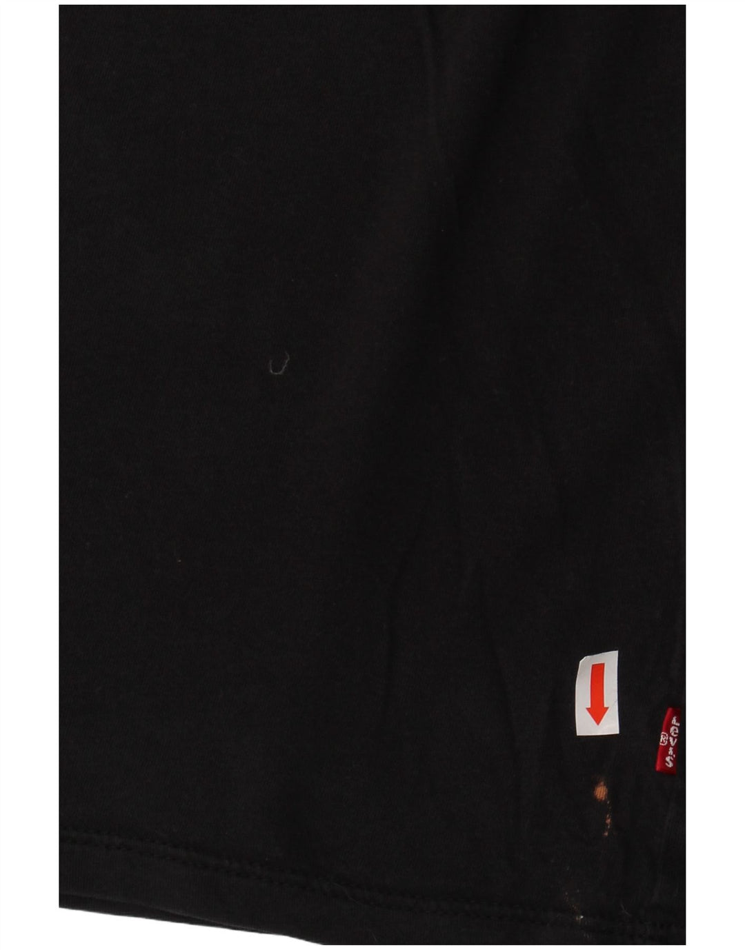 LEVI'S Ženska majica kratkih rukava s grafičkim motivima UK 16 Veliki crni pamuk