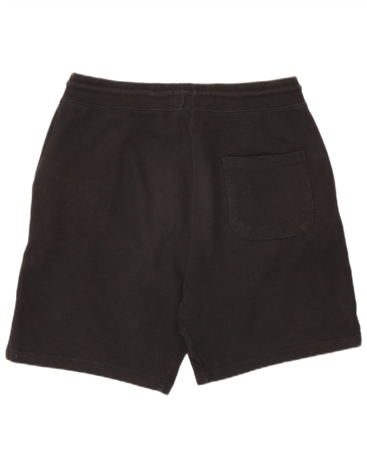 Velike crne muške sportske kratke hlače Pull & Bear