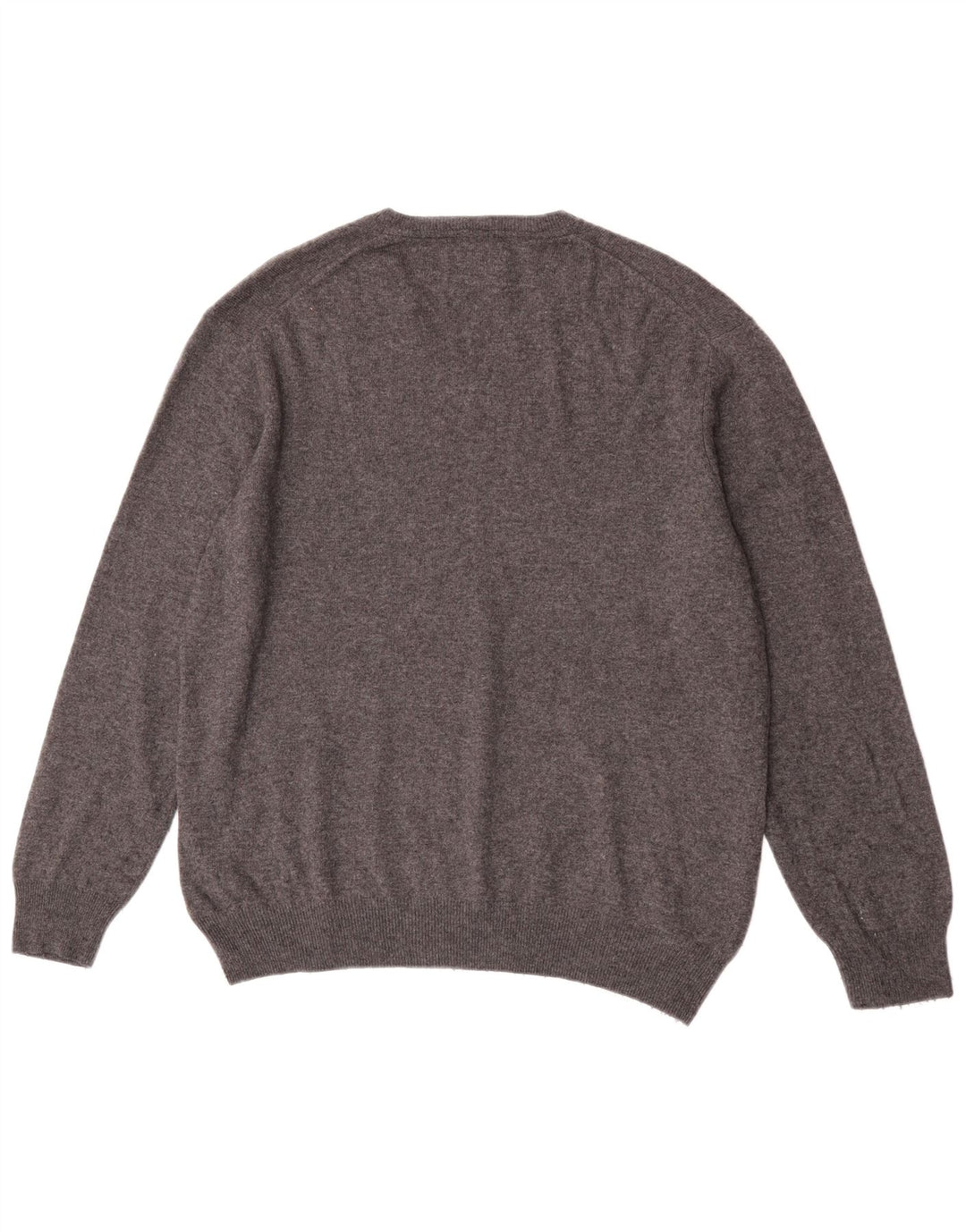 Marks & Spencer muški pulover s v-izrezom Blue Harbor XL siva vunena