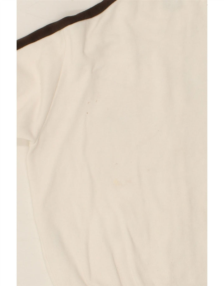 LEE Boys Graphic Tracksuit Top Jacket 11-12 Years Medium White Colourblock Vintage Lee and Second-Hand Lee from Messina Hembry 