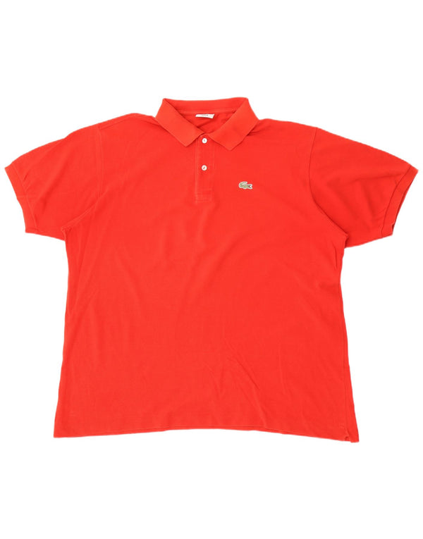 Lacoste muška polo majica veličina 7 2XL crveni pamuk