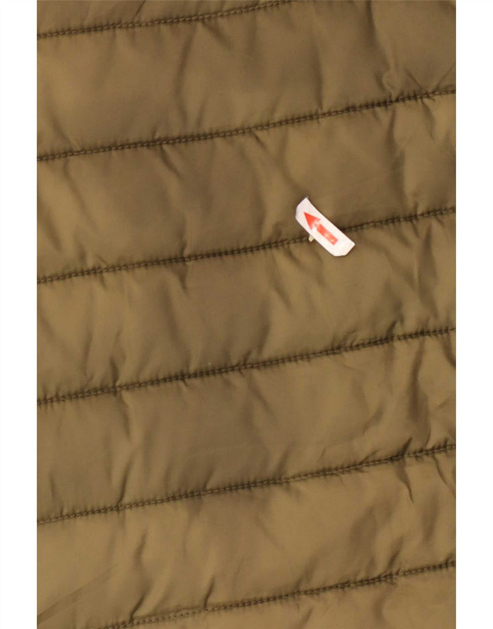 Ellesse muška podstavljena jakna UK 42 XL kaki poliester