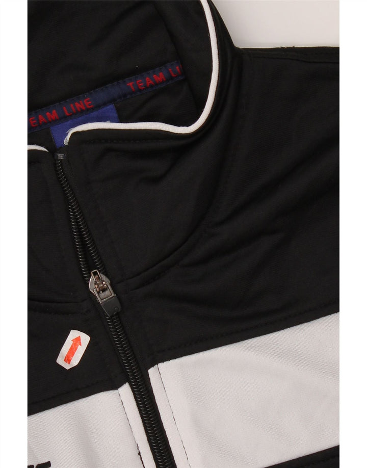 Asics muška trenirka s grafičkim motivima, gornja jakna srednje crne boje, poliester