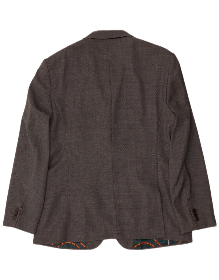 Ted Baker muška jakna sako s 2 gumba UK 44 2XL siva vuna